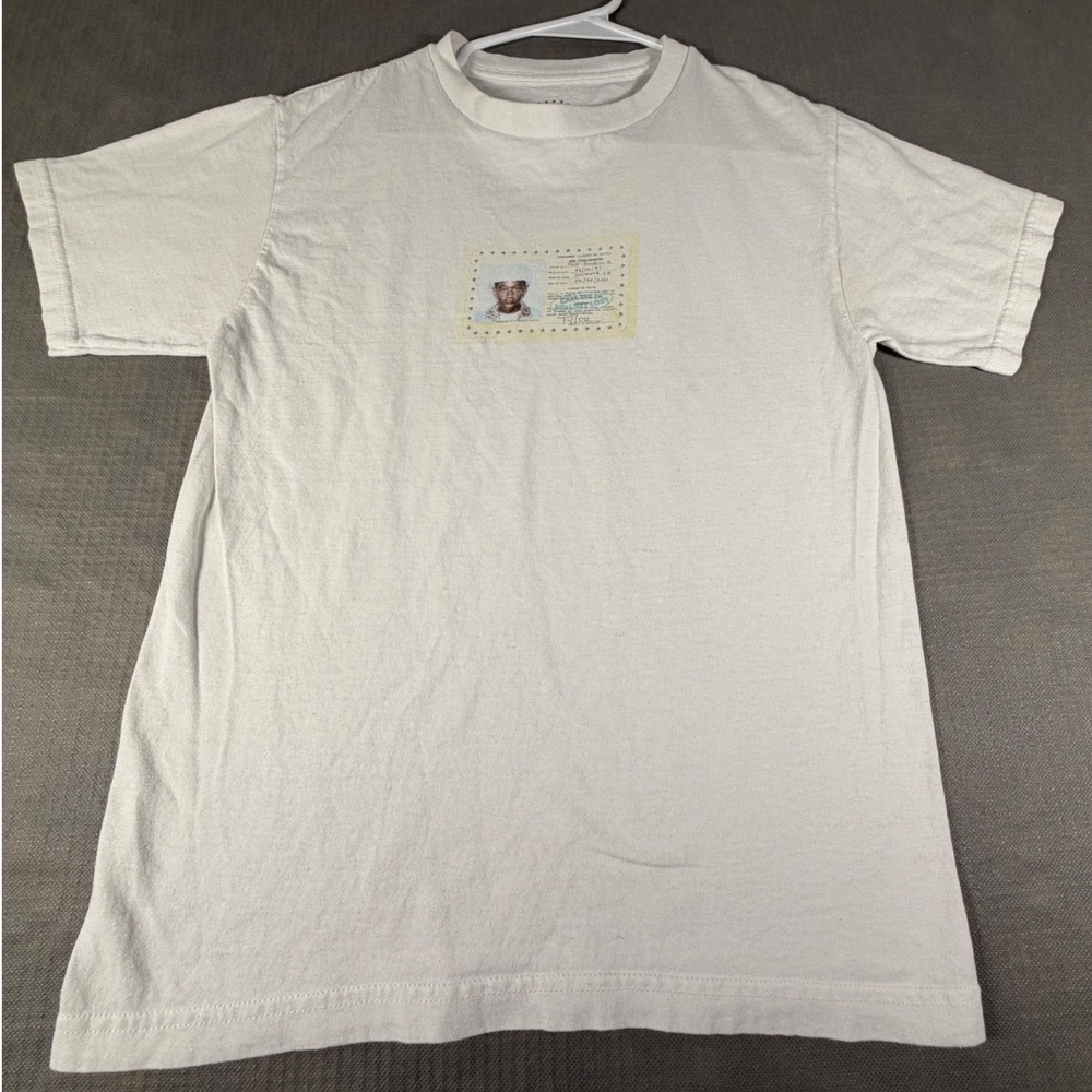 Tyler The Creator 2021 Call Me If You Get Lost License Shirt Small White License